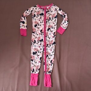Little Sleepies x Disney Minnie Mouse Zippy 18-24 Months